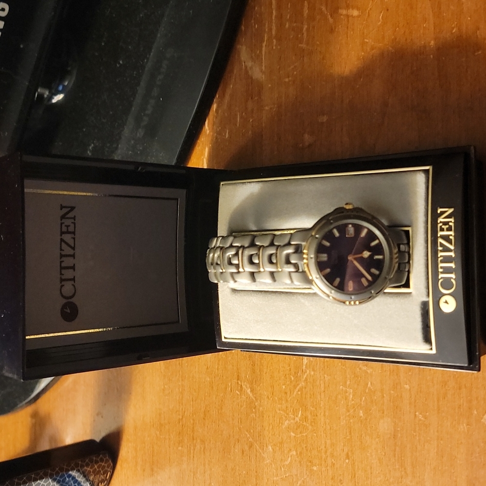 Men's titanium Citizen watch